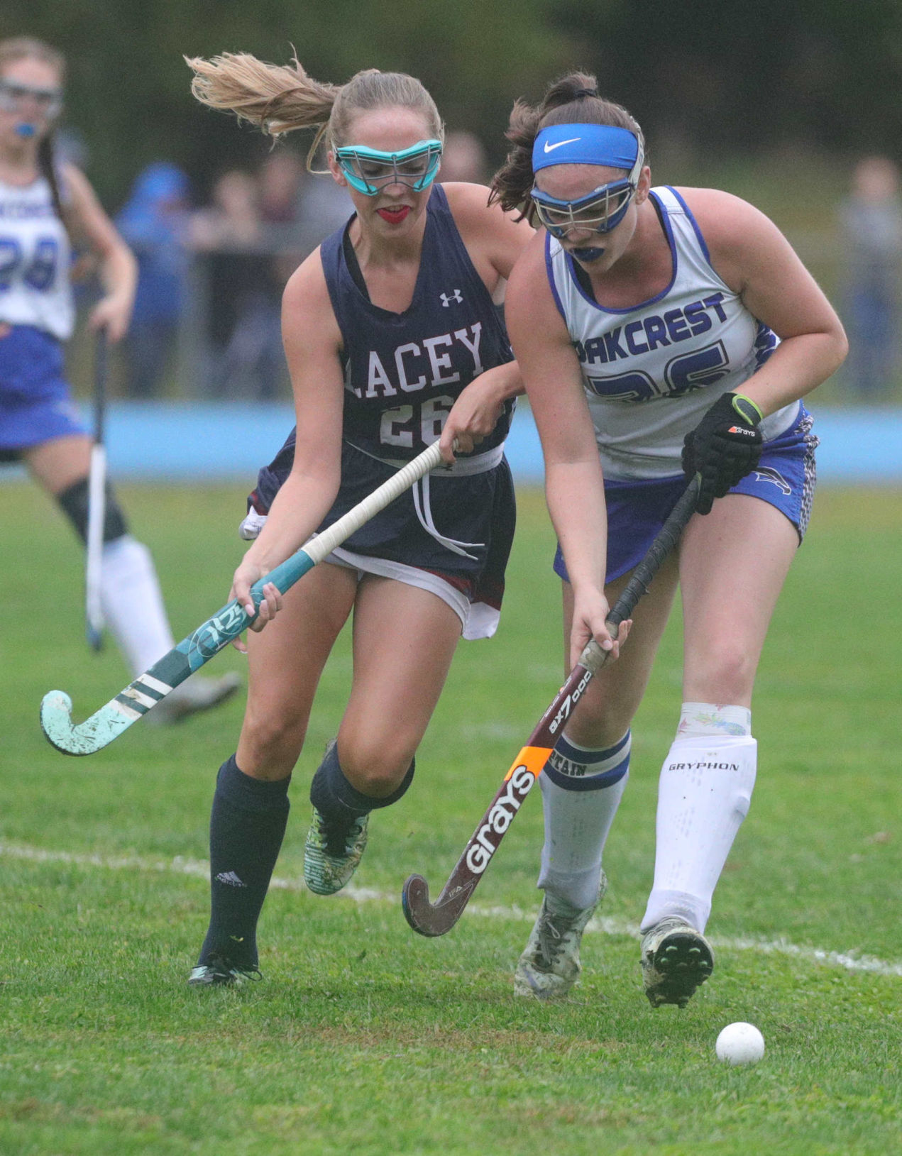 Lacey vs Oakcrest Field Hockey game
